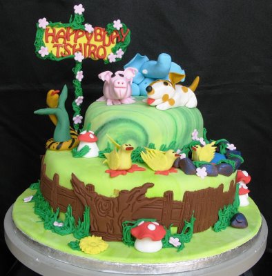 Cowboy Birthday Cakes on Birthday Cakes Animals